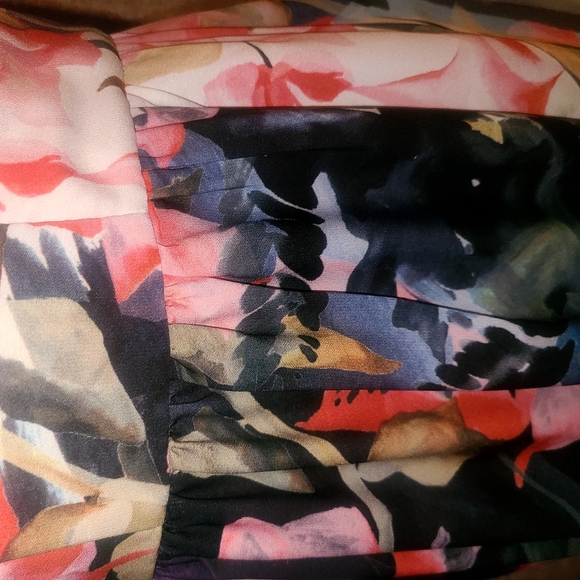 Anthropologie Corey Lynn Calter Multicolor Floral Midi Dress - Picture 5 of 10